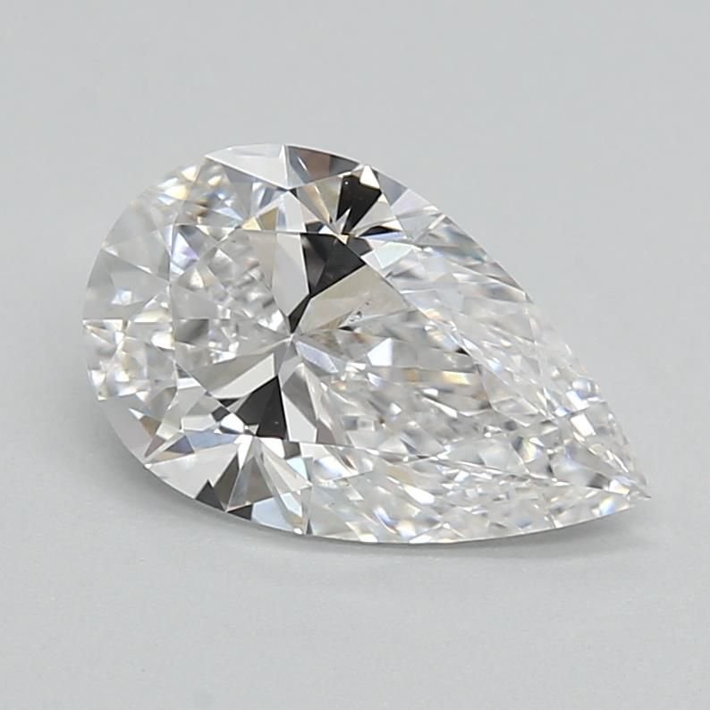0.99ct D VS2 Rare Carat Ideal Cut Pear Lab Grown Diamond