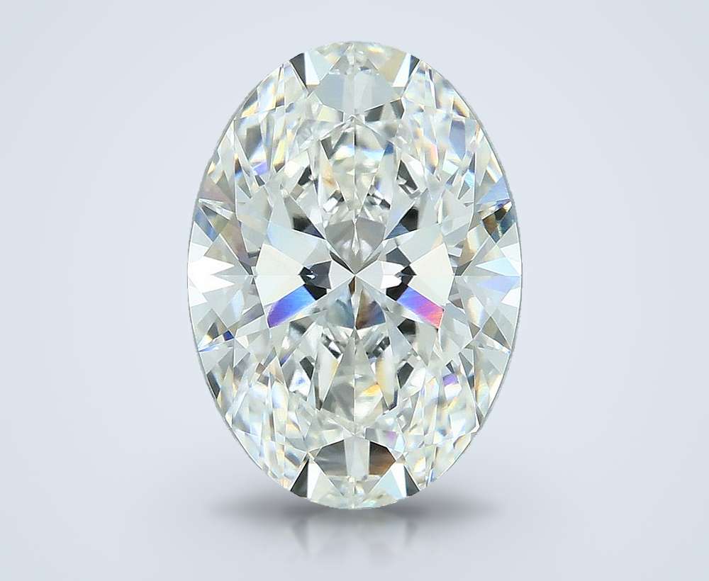 5.76 Carat Oval Lab Diamond
