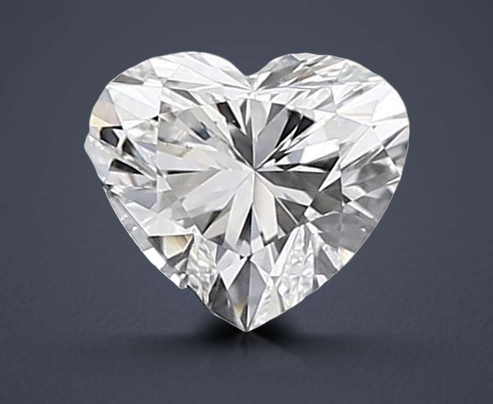 0.92 Carat Heart Lab Diamond
