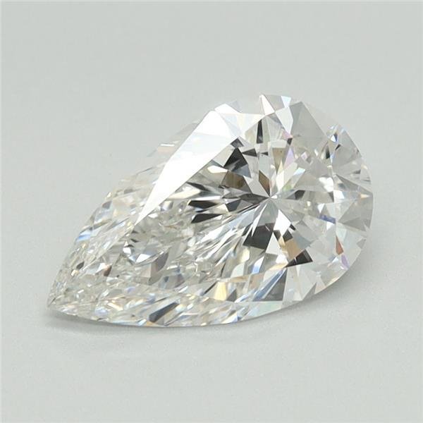 1.18ct F VS1 Rare Carat Ideal Cut Pear Lab Grown Diamond