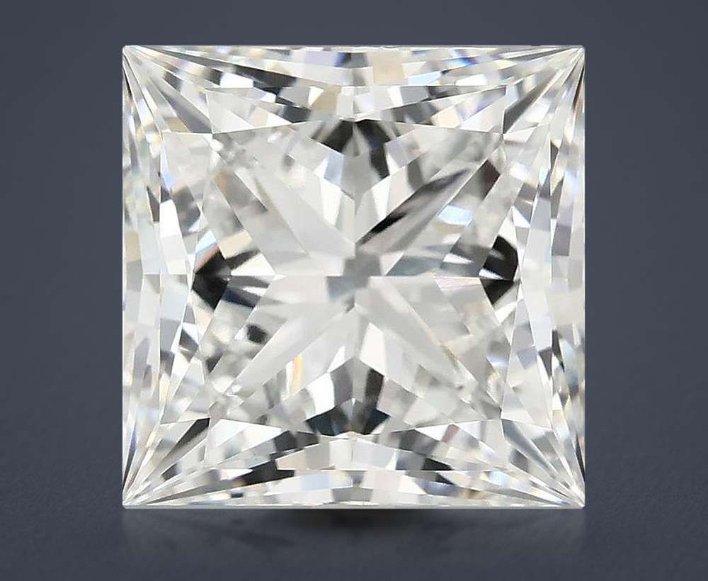 6.61 Carat Princess Lab Diamond