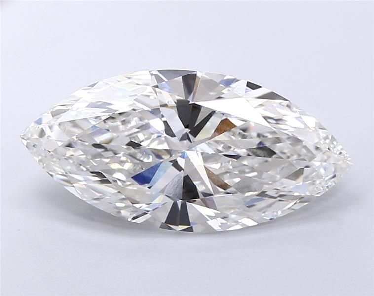 9.08ct F VVS2 Rare Carat Ideal Cut Marquise Lab Grown Diamond