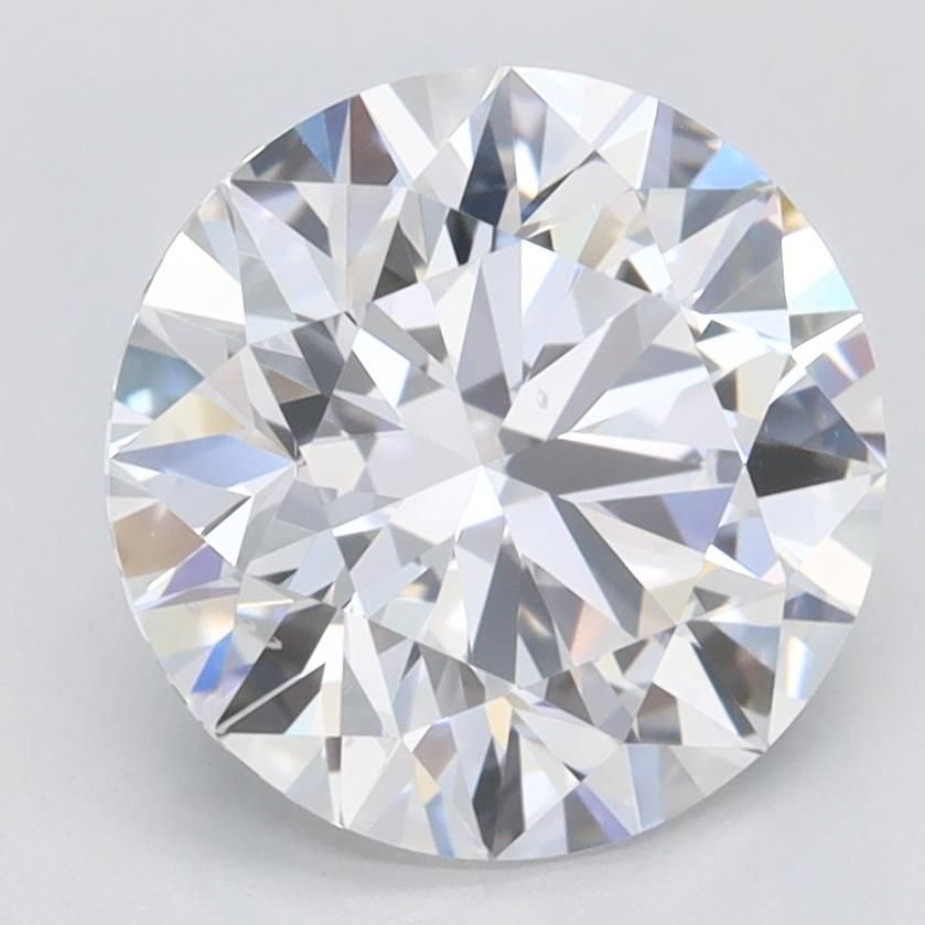 2.37ct D IF Rare Carat Ideal Cut Round Lab Grown Diamond
