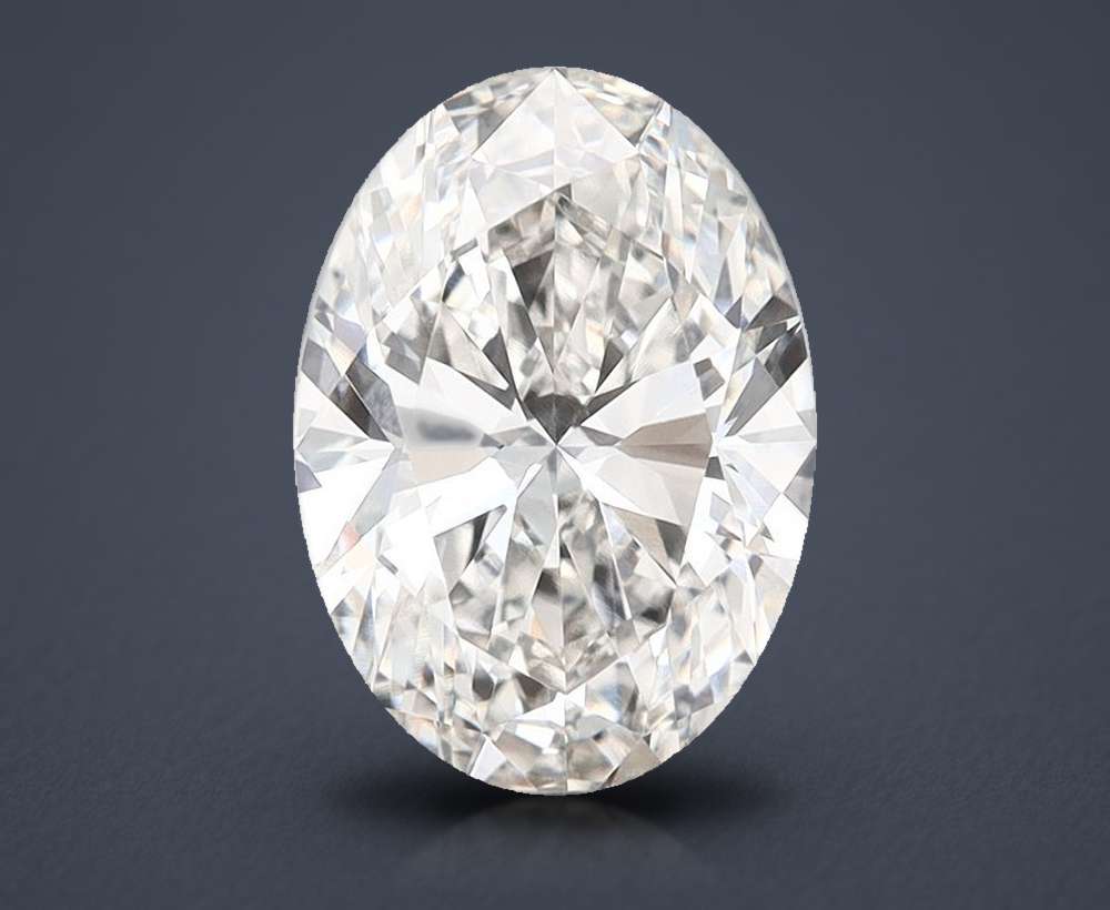 3.21 Carat Oval Lab Diamond