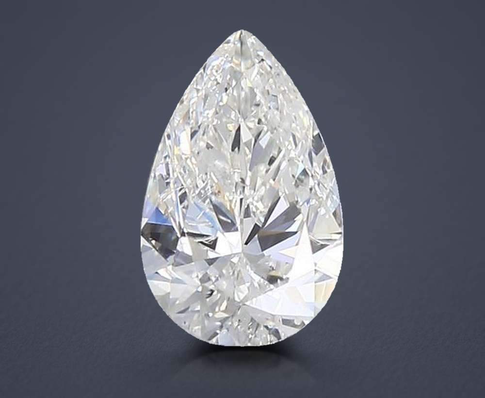 1.52 Carat Pear Natural Diamond