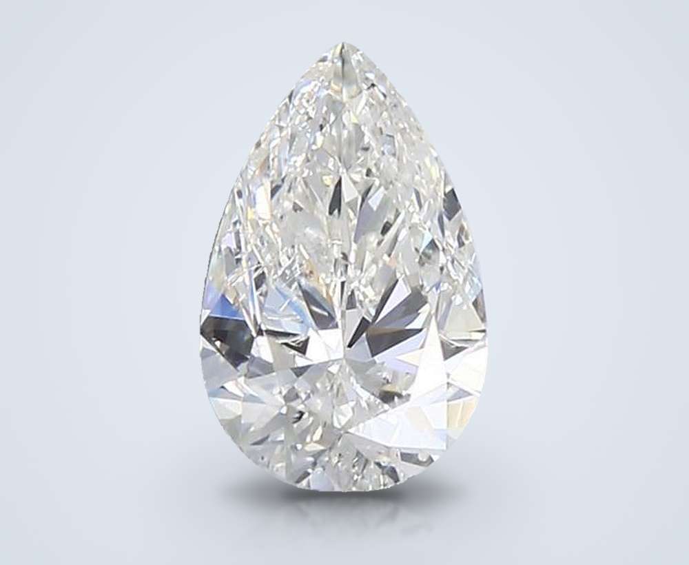 1.52 Carat Pear Natural Diamond