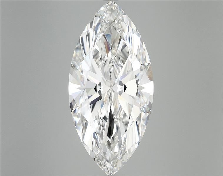 8.42ct F VVS2 Rare Carat Ideal Cut Marquise Lab Grown Diamond