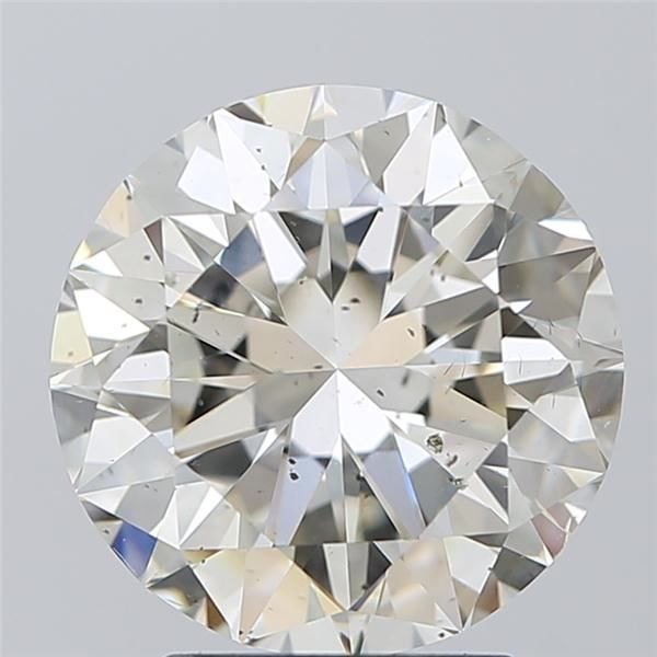 3.50ct J SI1 Excellent Cut Round Diamond