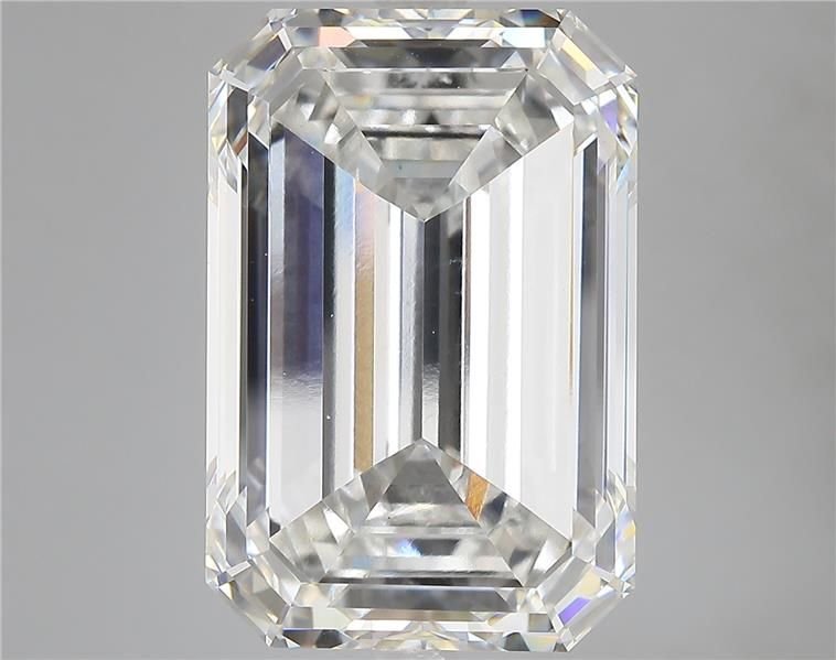 16.09ct F VVS2 Excellent Cut Emerald Lab Grown Diamond