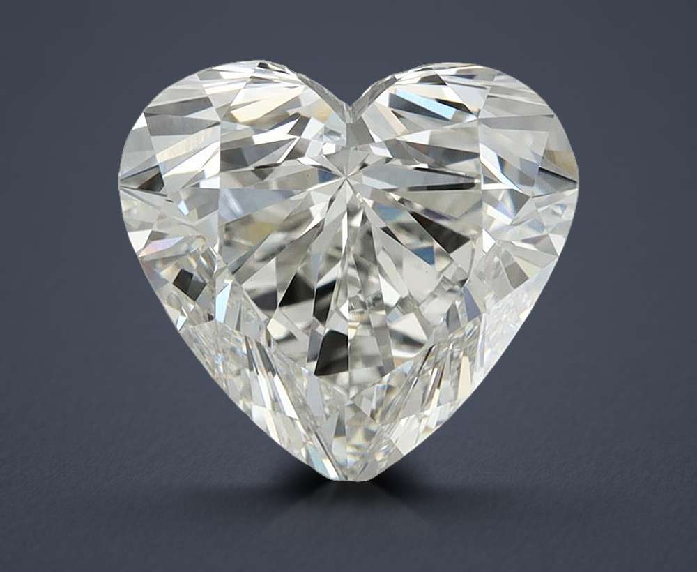 1.66 Carat Heart Lab Diamond