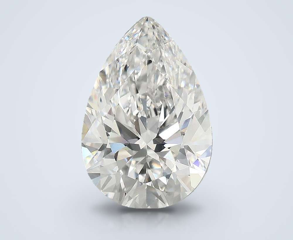 3.00 Carat Pear Lab Diamond
