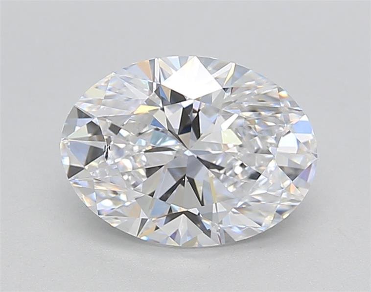 1.50ct D SI1 Rare Carat Ideal Cut Oval Lab Grown Diamond