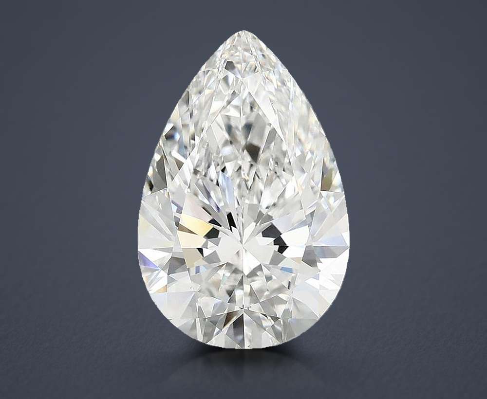 4.65 Carat Pear Lab Diamond