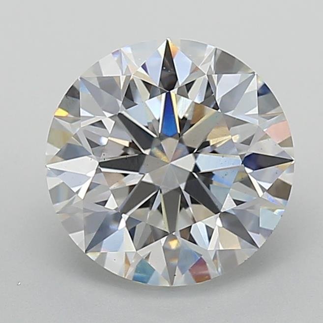 3.10ct F VS2 Rare Carat Ideal Cut Round Lab Grown Diamond