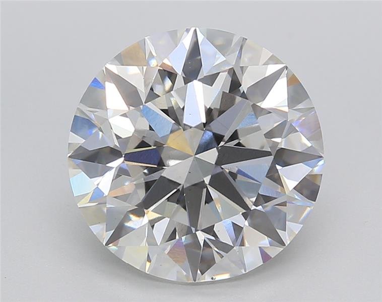 5.02ct E VS1 Rare Carat Ideal Cut Round Lab Grown Diamond