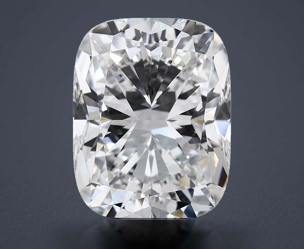6.10 Carat Cushion Lab Diamond