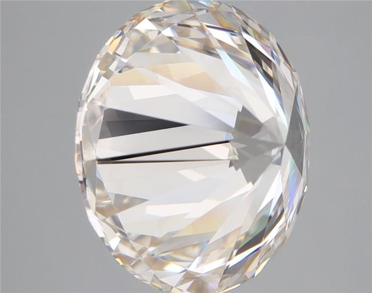 5.78ct J IF Rare Carat Ideal Cut Round Diamond