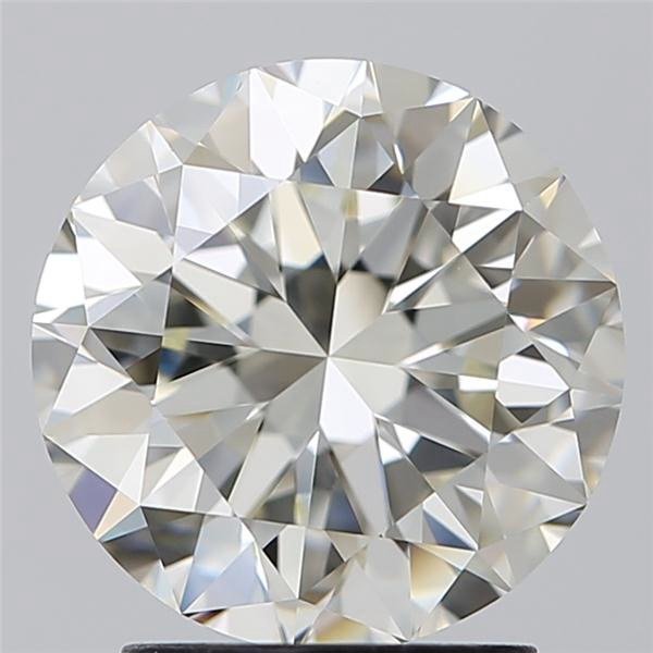 2.54ct J VVS1 Excellent Cut Round Diamond