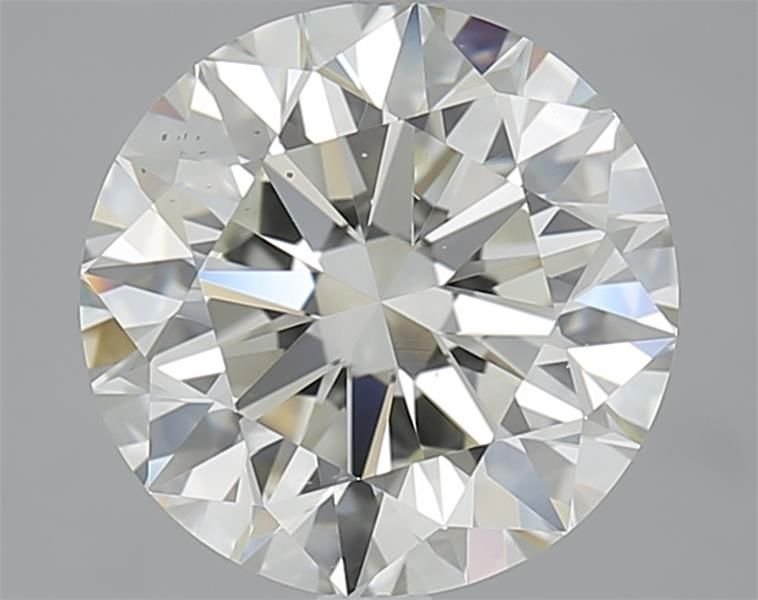 3.70ct J VS2 Excellent Cut Round Diamond
