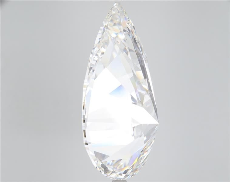 21.52ct F VS2 Rare Carat Ideal Cut Pear Lab Grown Diamond