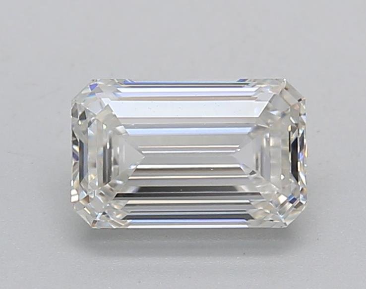 1.05ct H VVS2 Rare Carat Ideal Cut Emerald Lab Grown Diamond