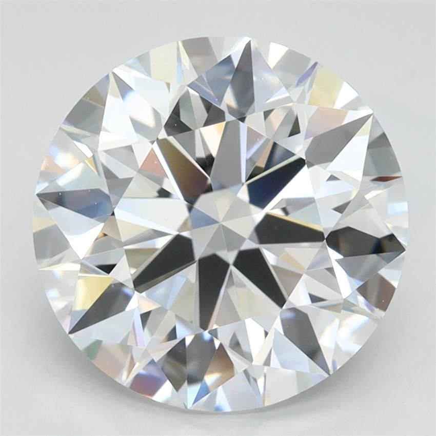 3.48ct D IF Rare Carat Ideal Cut Round Lab Grown Diamond