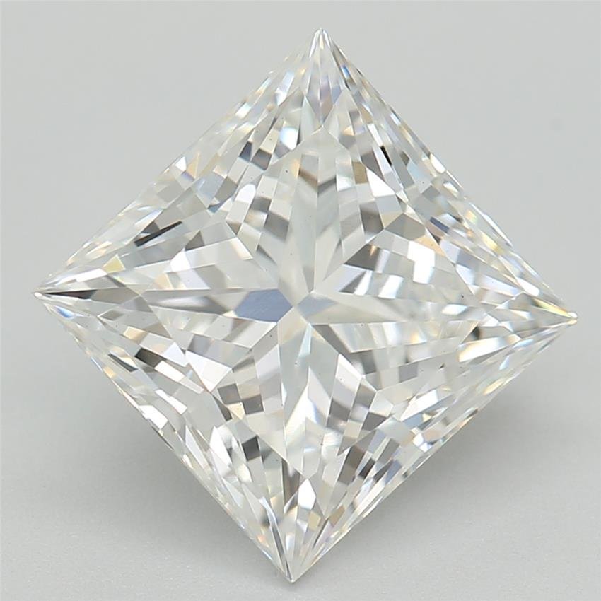 2.09ct F VS1 Rare Carat Ideal Cut Princess Lab Grown Diamond