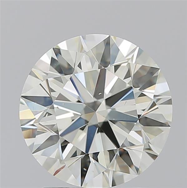 2.32ct K VS2 Rare Carat Ideal Cut Round Diamond