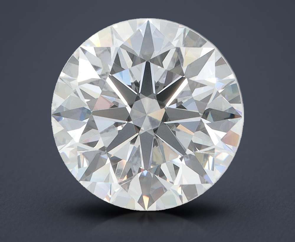 4.44 Carat Round Lab Diamond