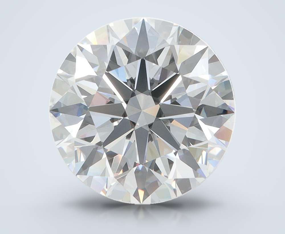 4.44 Carat Round Lab Diamond