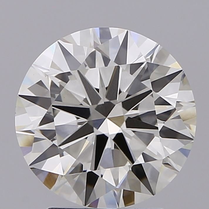 2.51ct J VVS2 Excellent Cut Round Lab Grown Diamond