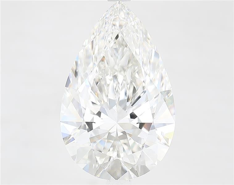 5.32ct G VS1 Rare Carat Ideal Cut Pear Lab Grown Diamond