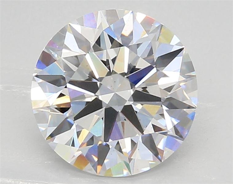 2.59ct D VS2 Rare Carat Ideal Cut Round Lab Grown Diamond