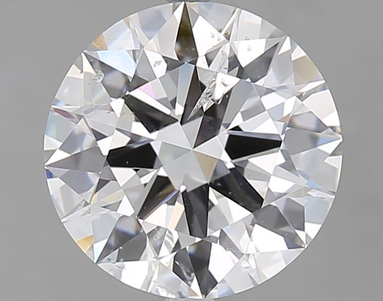 3.01ct D SI2 Rare Carat Ideal Cut Round Diamond