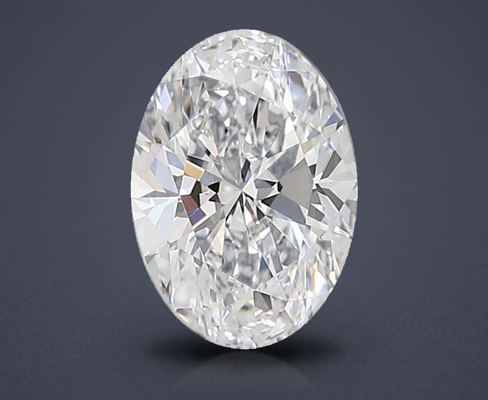 2.58 Carat Oval Lab Diamond