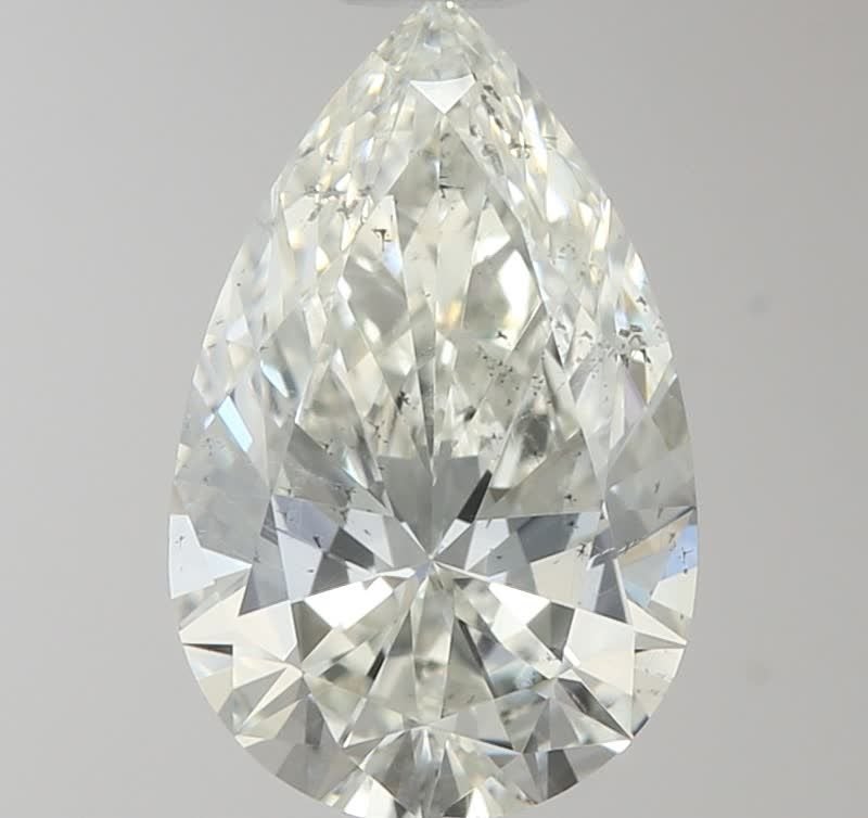 1.07ct J SI2 Rare Carat Ideal Cut Pear Diamond