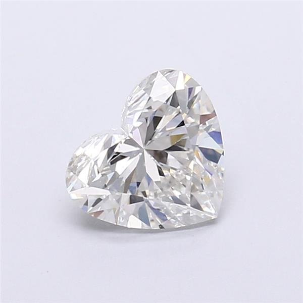 0.99ct F VS1 Rare Carat Ideal Cut Heart Lab Grown Diamond