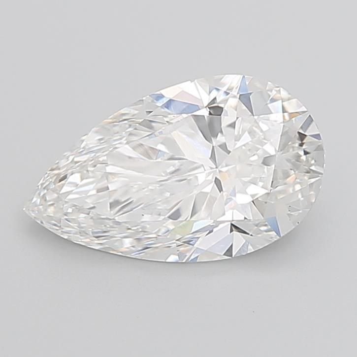 5.07ct E VS1 Rare Carat Ideal Cut Pear Lab Grown Diamond