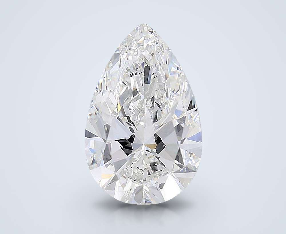 3.00 Carat Pear Lab Diamond