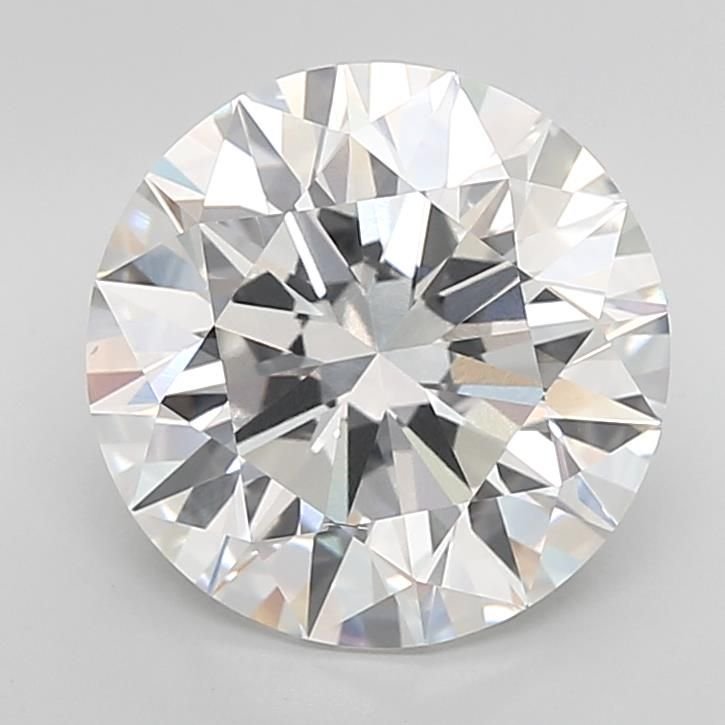 6.50ct F VS1 Rare Carat Ideal Cut Round Lab Grown Diamond