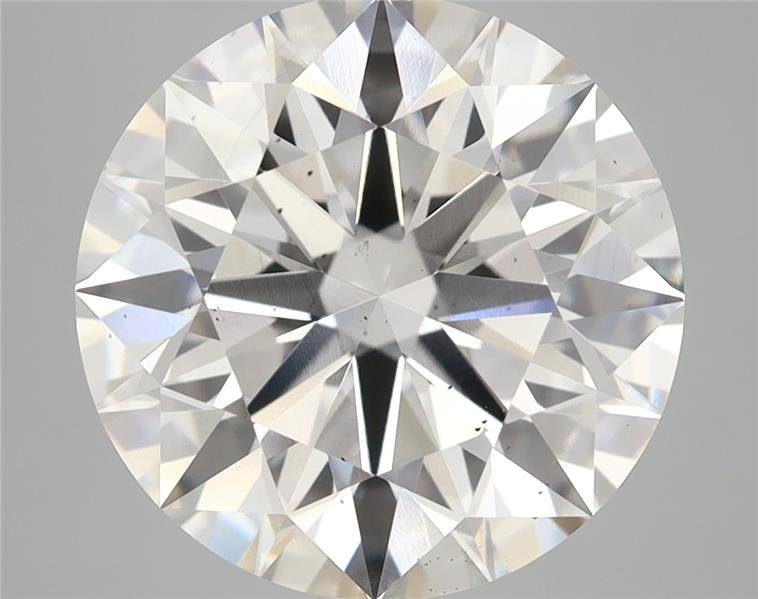 6.84ct G SI1 Rare Carat Ideal Cut Round Lab Grown Diamond