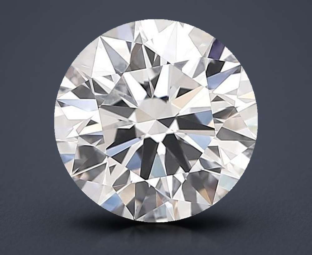 2.85 Carat Round Lab Diamond