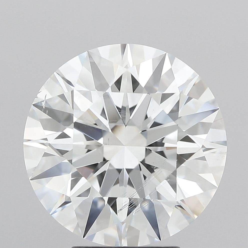 5.15ct F SI2 Excellent Cut Round Lab Grown Diamond