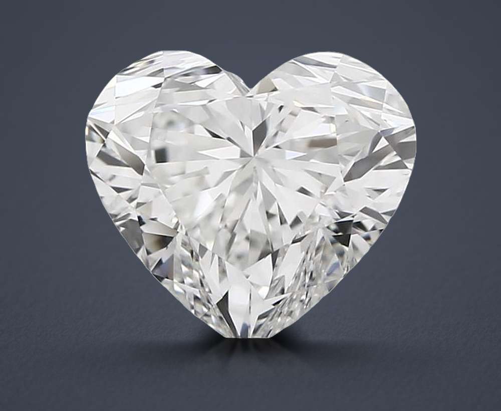 2.51 Carat Heart Natural Diamond