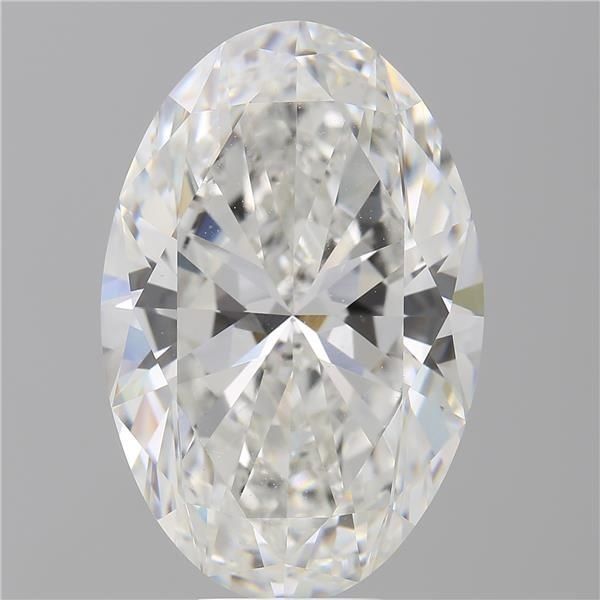11.08ct F VVS2 Rare Carat Ideal Cut Oval Lab Grown Diamond