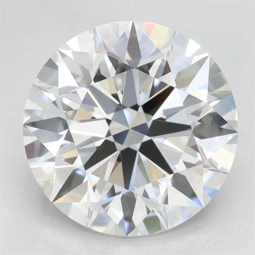 2.62ct D VVS1 Rare Carat Ideal Cut Round Lab Grown Diamond