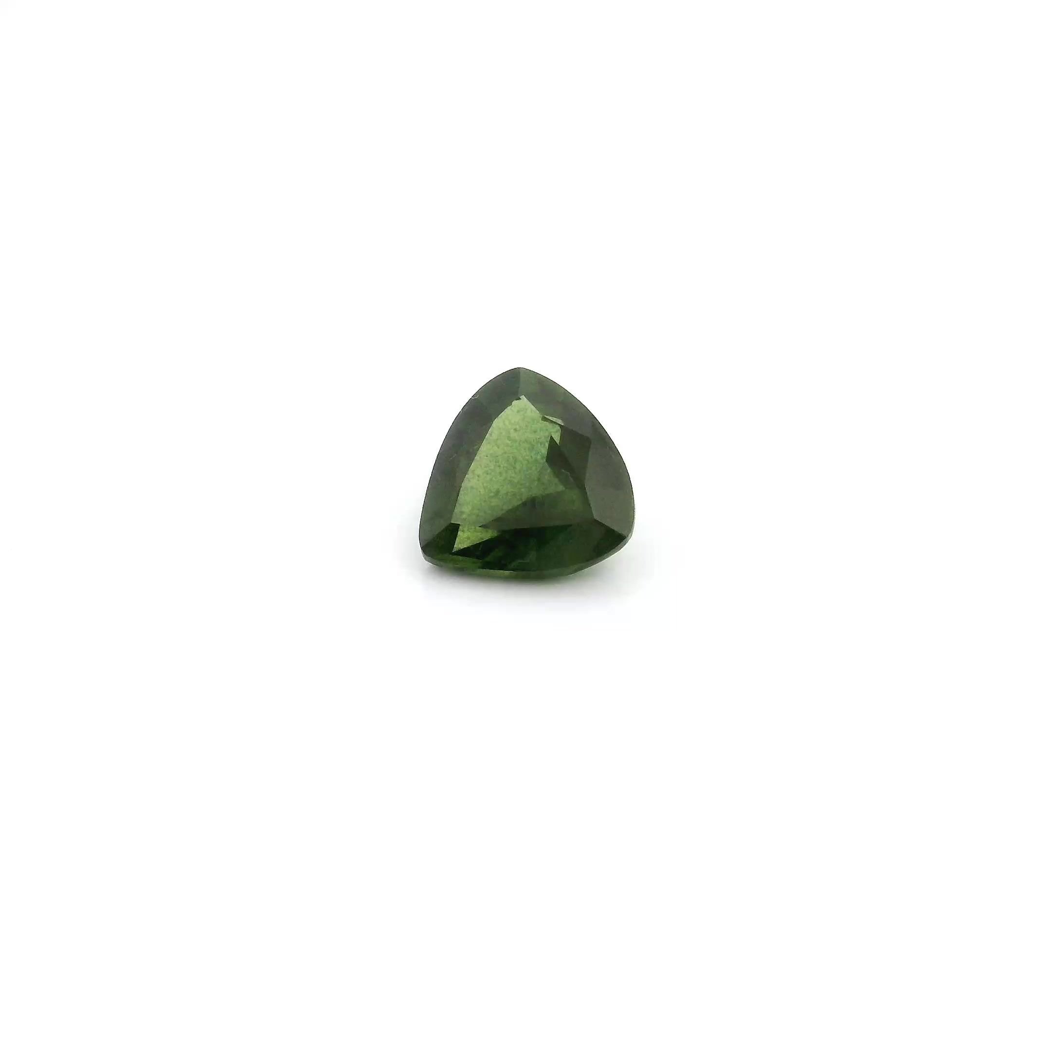 0.59 Carat Green Pear Sapphire