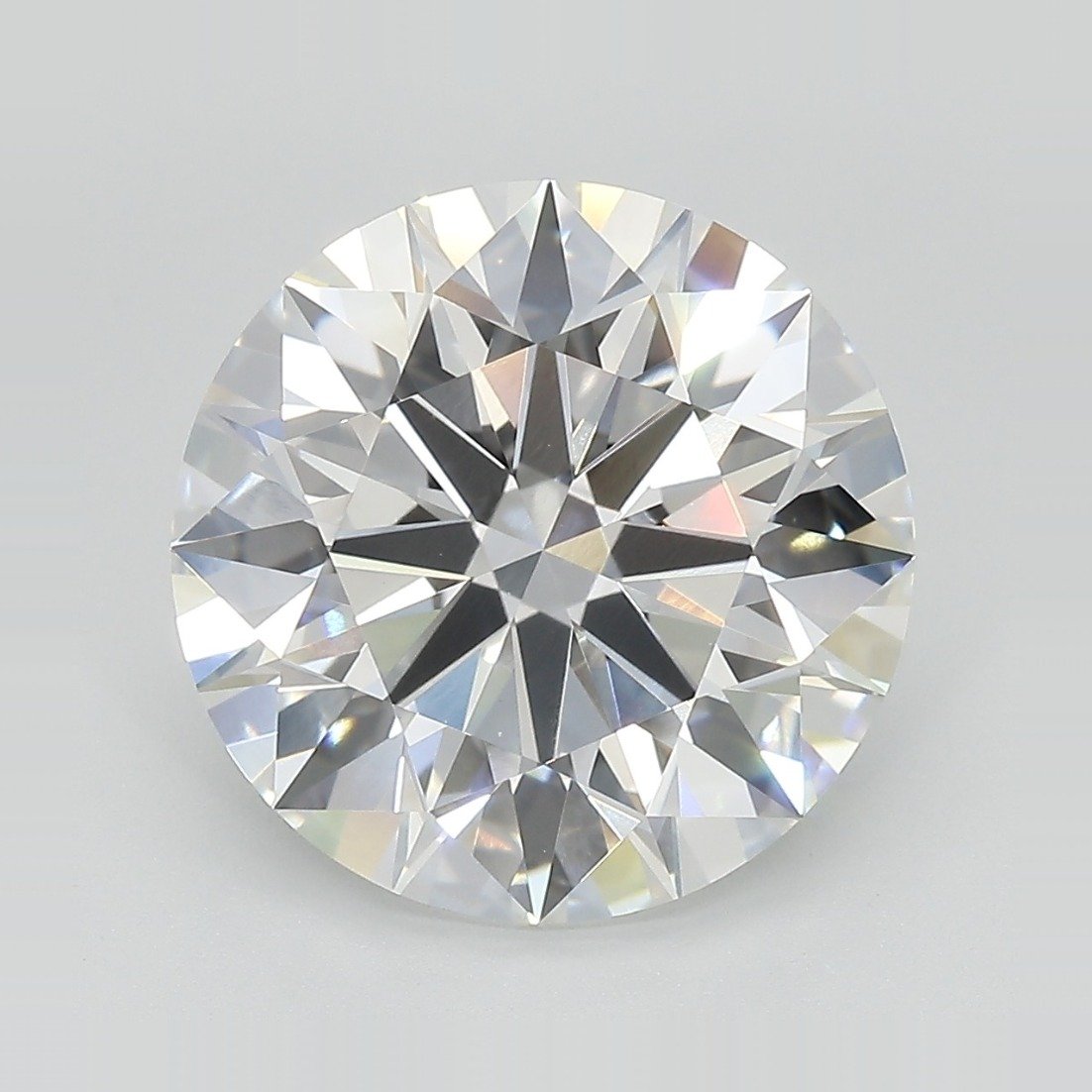 6.73ct E VVS2 Rare Carat Ideal Cut Round Lab Grown Diamond