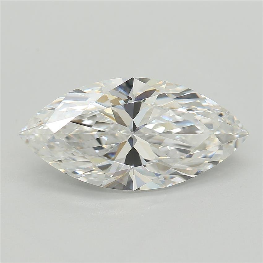 1.79ct D VVS2 Rare Carat Ideal Cut Marquise Lab Grown Diamond