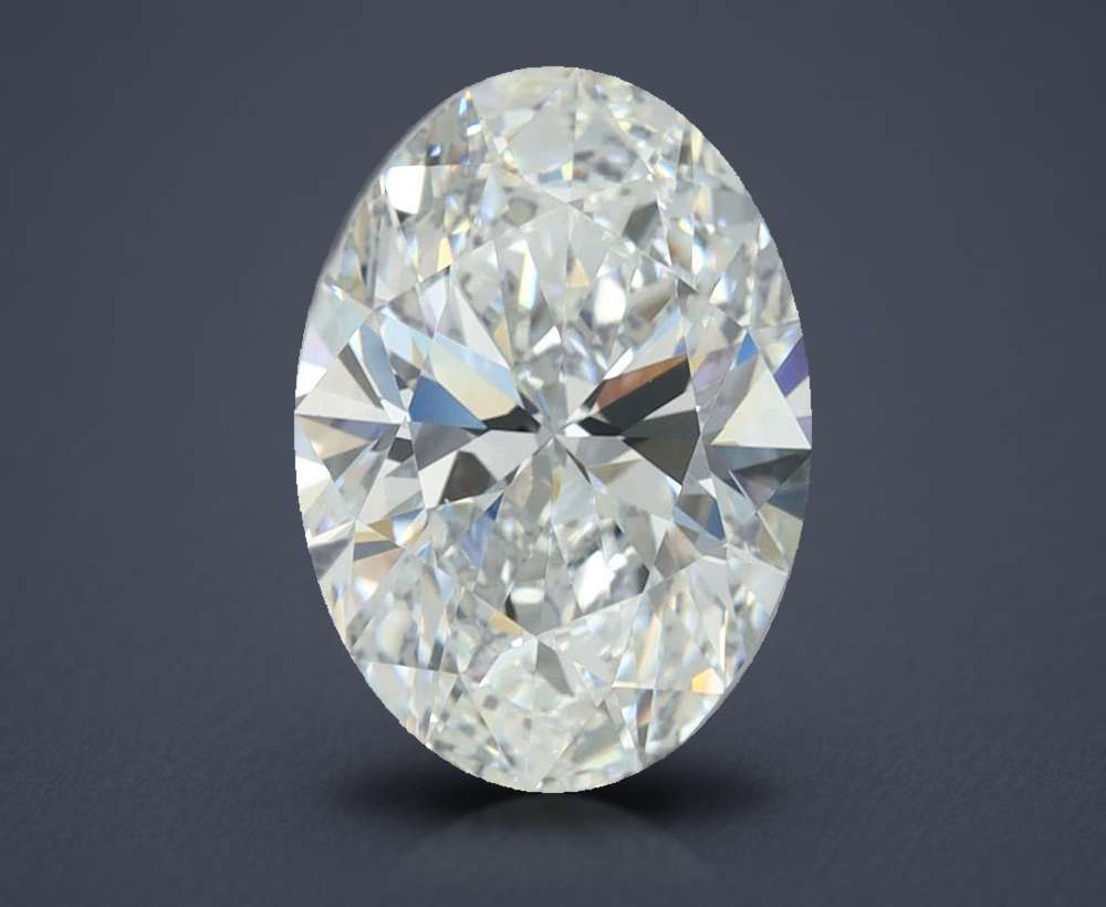 3.32 Carat Oval Lab Diamond